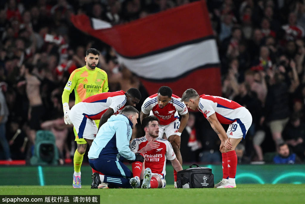 进球球员
_欧冠-赖斯任意球双响+伤退卡马文加染红 阿森纳3-0皇马