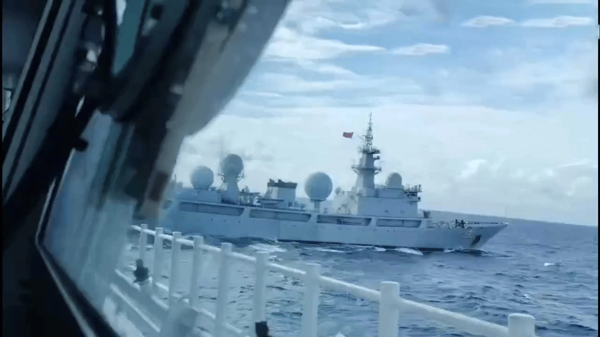 皇冠信用網正网_中国侦察船现身南海皇冠信用網正网，超级雷达出现，美军F-35隐身战机将无处可藏