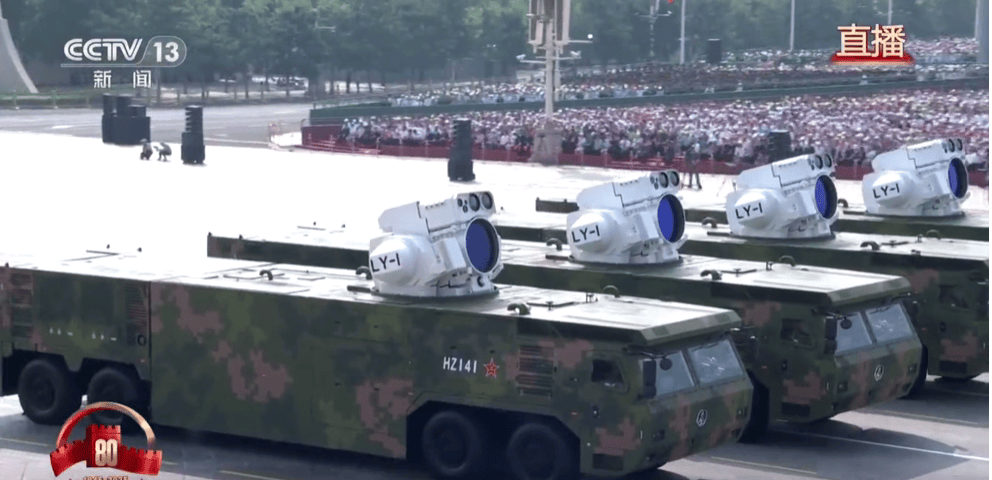 皇冠代理註冊_激光武器亮相阅兵场皇冠代理註冊，专家称其不到1秒可摧毁来袭导弹无人机